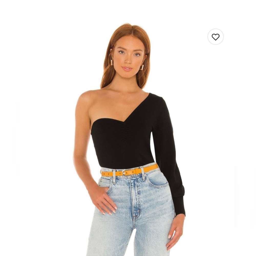 525 America One Shoulder Sweetheart Top NEW WITH TAGS